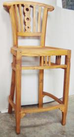 Barstool chair B with circle style 1
